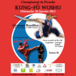 Affiche du championnat de Kung-Fu de Picardie 2011
