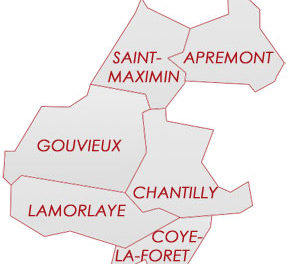 Résultats par ville des élections cantonales 2011 – Oise (60) – Picardie, Canton de Chantilly