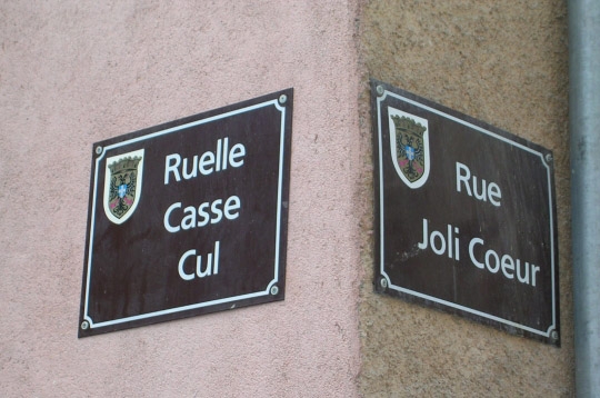 Le nom des rues