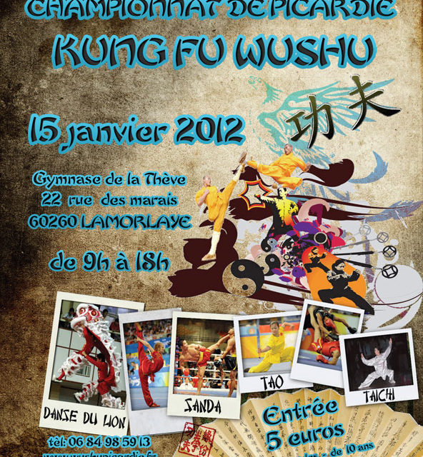 Championnat de Picardie de Kung Fu Wushu à Lamorlaye