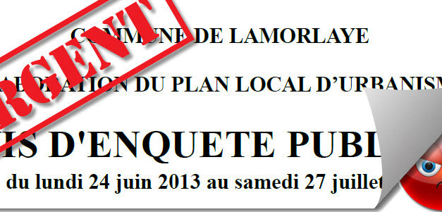 PLU, il faut faire vite !